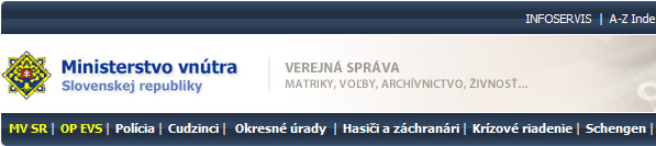 Ministerstvo vnútra