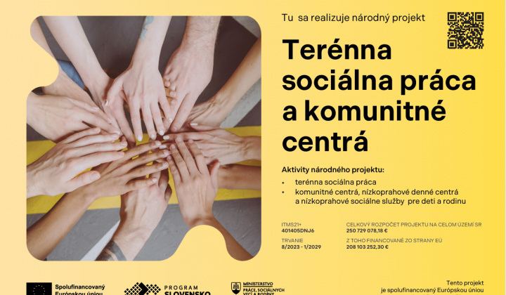 1. fotografia fotogalérie Projekty / Terénna sociálna práca a komunitné centrá - foto